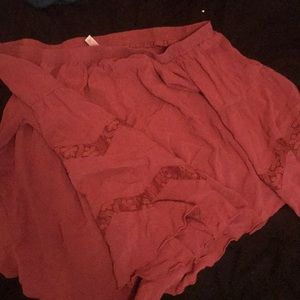 Crop top(off shoulder)